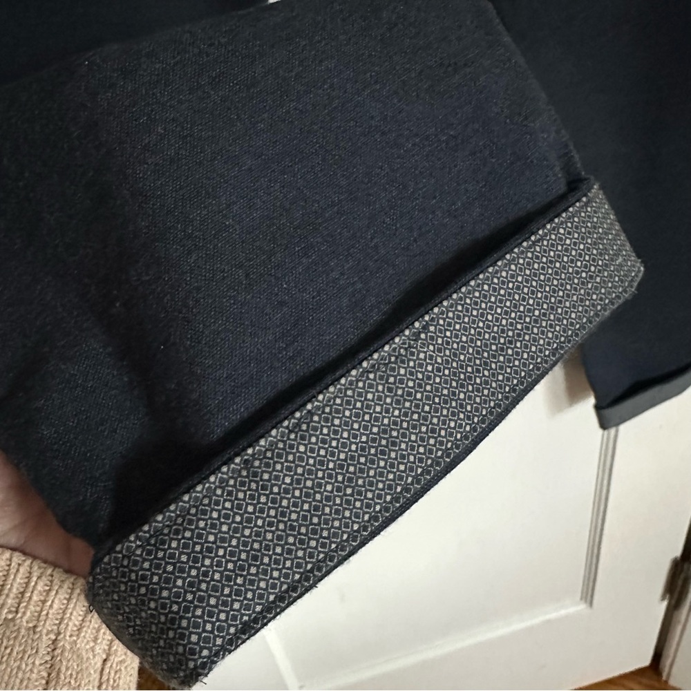 TED BAKER London Navy Cotton Blend Volvek Classic Trouser Pants Career Size 33R - Picture 10 of 16